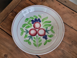 Oud Boerenbont Rijstschaal Societe Ceramique Maastricht 36,5 cm