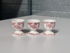 Villeroy en Boch Valeria rood Set 3x Eierdopje