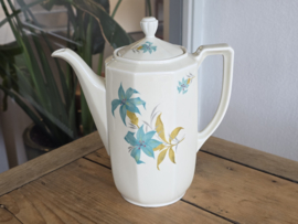 Mosa Maastricht koffiepot theepot groene bloem