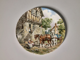 Wedgwood Sierbord Morning in the Farmyard 1988