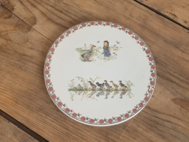 Frans Sarreguemines Enfants grote Onderzetter (rond) 20 cm