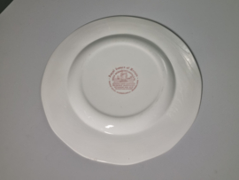 Engels rood Enoch Wedgwood Royal Homes Of Britain plat bord 25 cm