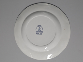 Engels blauw Enoch Wedgwood Woodland Gebaksbord Pannenkoekenbord 28,5 cm