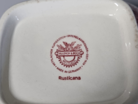 Villeroy en Boch Rusticana rood Theepot 1 liter
