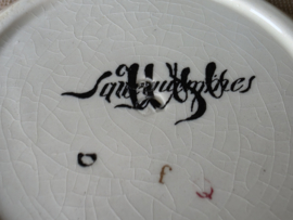 Frans Sarreguemines Enfants schaaltje 12 cm (afb. buiten eten)