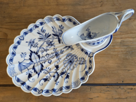 Zwiebelmuster Huttensteinach Schaal met vaste sauskom