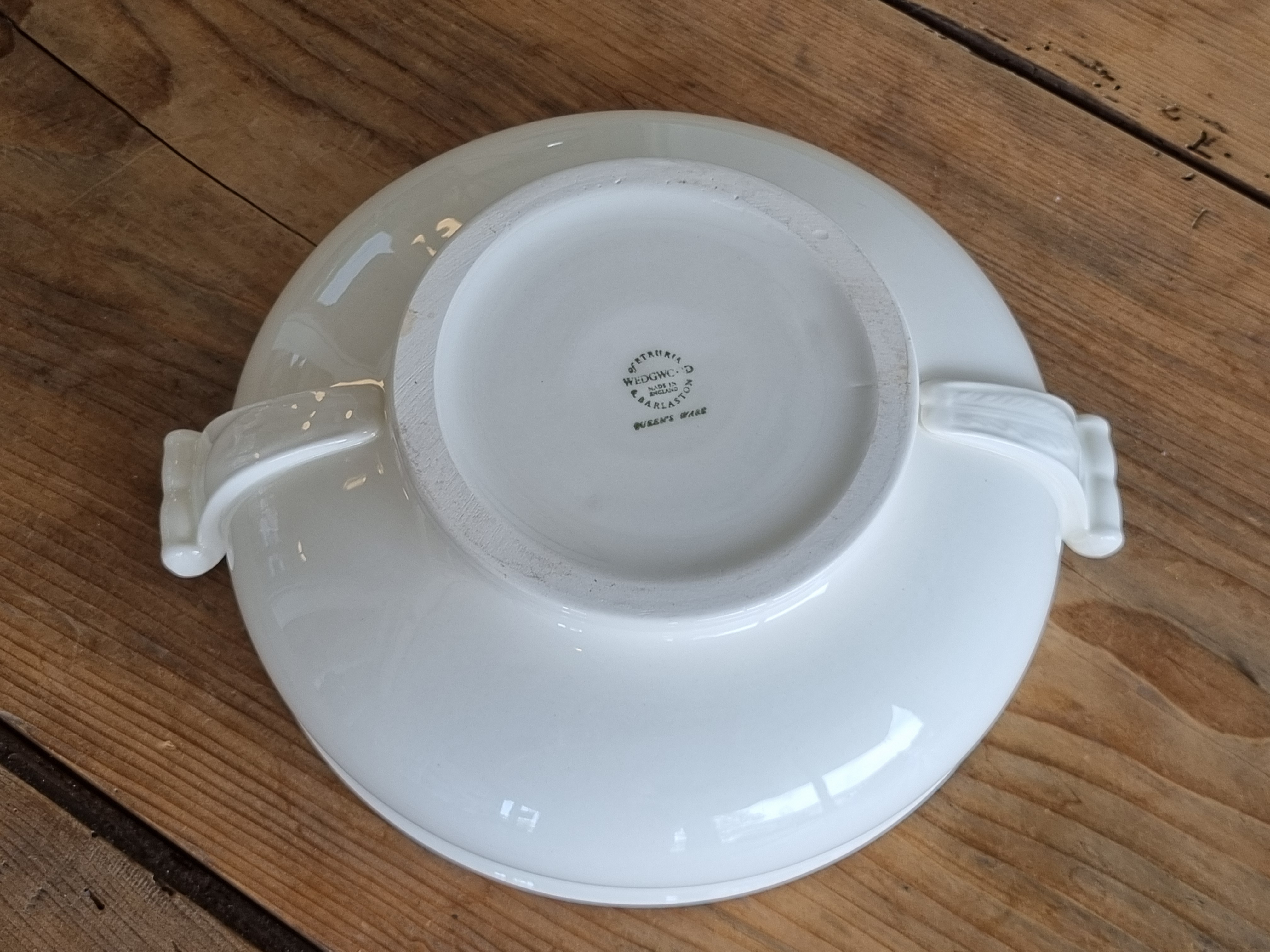 Wedgwood Queen's Ware Schaal rond model 20,5 cm
