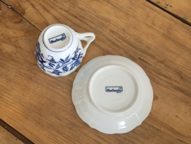 Blue Danube Koffie kop en schotel 7,5 cm