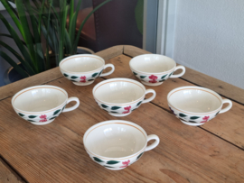 Boerenbont 418 Societe Ceramique set 6x  Thee Kop zónder de schotel