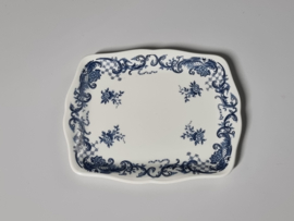 Villeroy en Boch Valeria blauw Roomstelletje op plateau (kleine model)