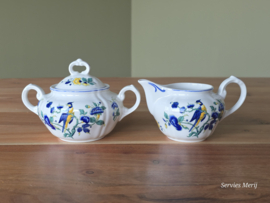 Villeroy en Boch Phoenix blau roomstel