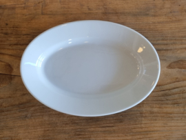 Mosa Maastricht wit ovaal schaaltje 24 cm