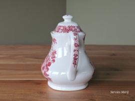 Engels rood Meakin Merrie England theepot