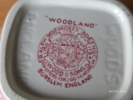 Engels rood Wood & Sons Woodland roomkan