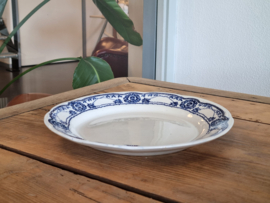 Engels blauw Ethelwyn Bishop & Stonier rond serveerbord middel 28,5 cm