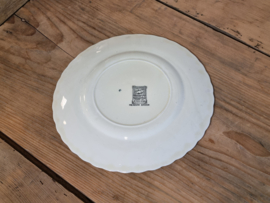 Engels Grindley Meadow Brook creme zwart set 4x Ontbijtbordje 21,5 cm