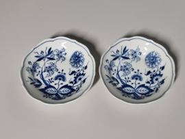 Zwiebelmuster Hutschenreuther set 2x Serveerschaaltje rond 15,5 cm