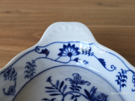 Blue Danube ovale schaal met greepjes 23 cm