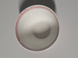 Engels rood Woods Burslem England Seaforth kom 11,5 cm