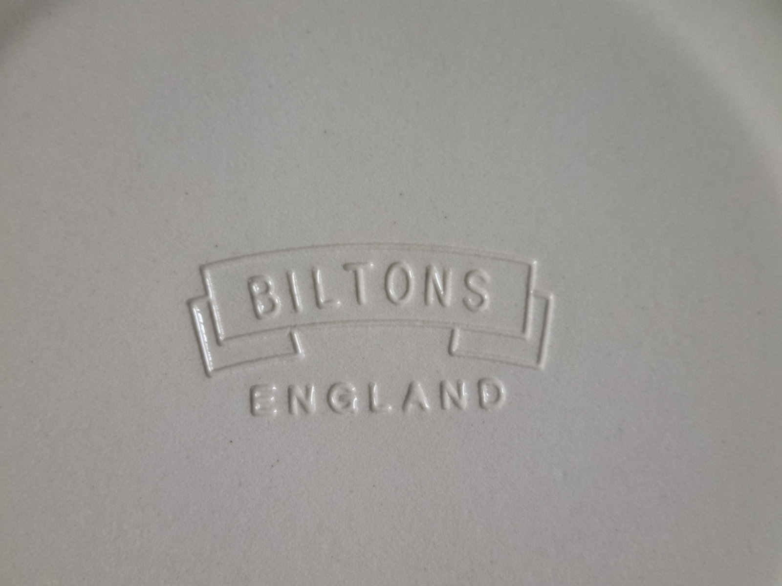 Engels rood Biltons England ontbijtbordje 19 cm