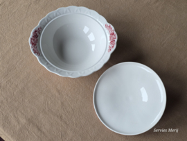 Engels rood Ridgway Woburn dekschaal terrine