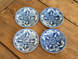 Mosa Maastricht Lange Lijs set 4x bordje 12,5 cm