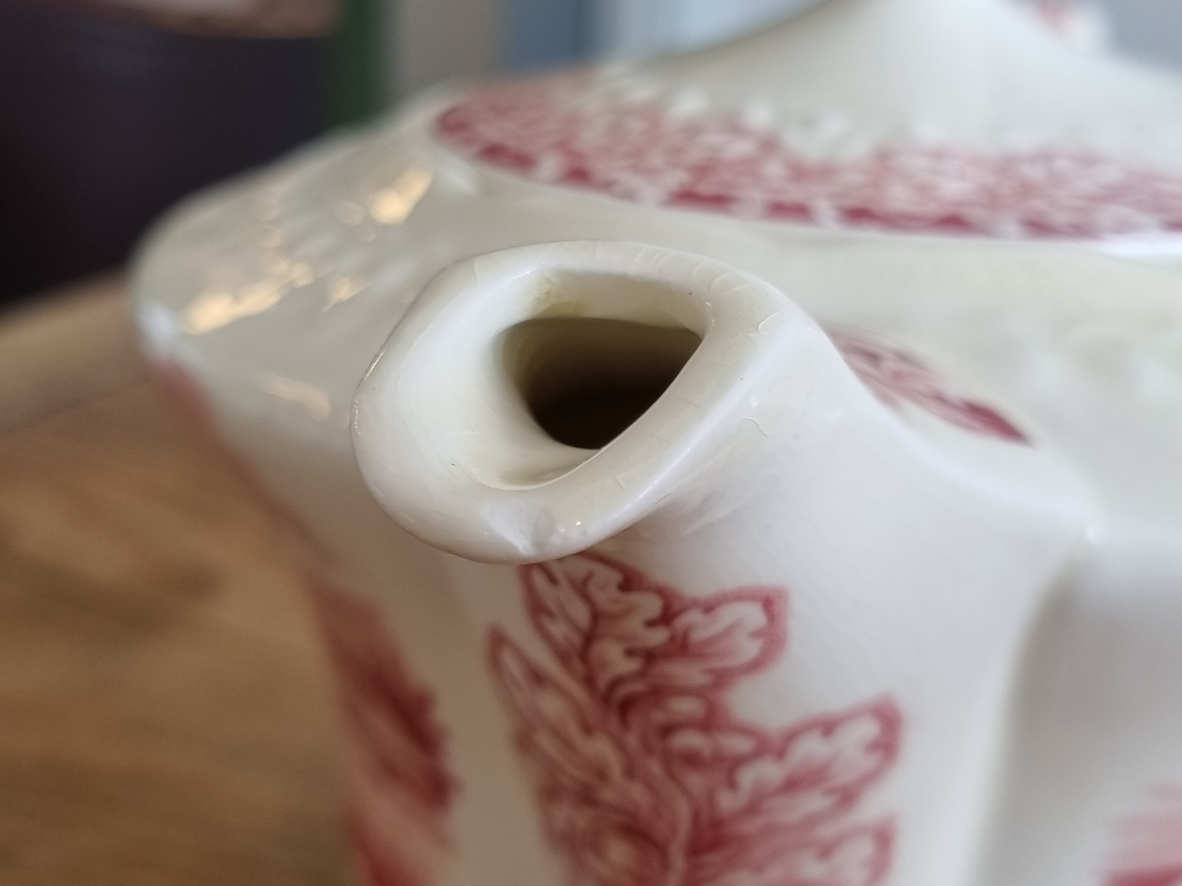 Boerenhoeve Rood Societe Ceramique theepot