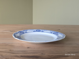 Engels blauw Ethelwyn Bishop & Stonier plat dinerbord 25 cm