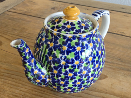 Societe Ceramique Schrijfnamendecor theepot