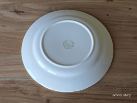 Engels blauw Ironstone Tableware serveerbord 28 cm