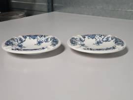 Villeroy en Boch Valeria blauw Set 2x grote Asbak 15 cm