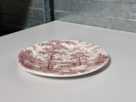 Engels rood Maddock Ontbijtbord 20 cm
