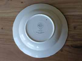 Villeroy en Boch Oud Valeria rood diep bord 23 cm