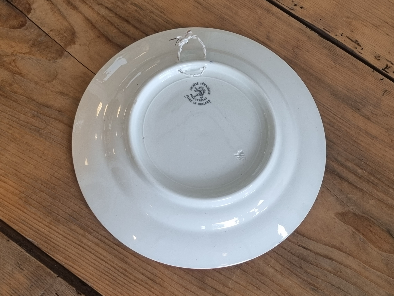 Wandbord Societe Ceramique Mooi Nederland decor Marken 23 cm