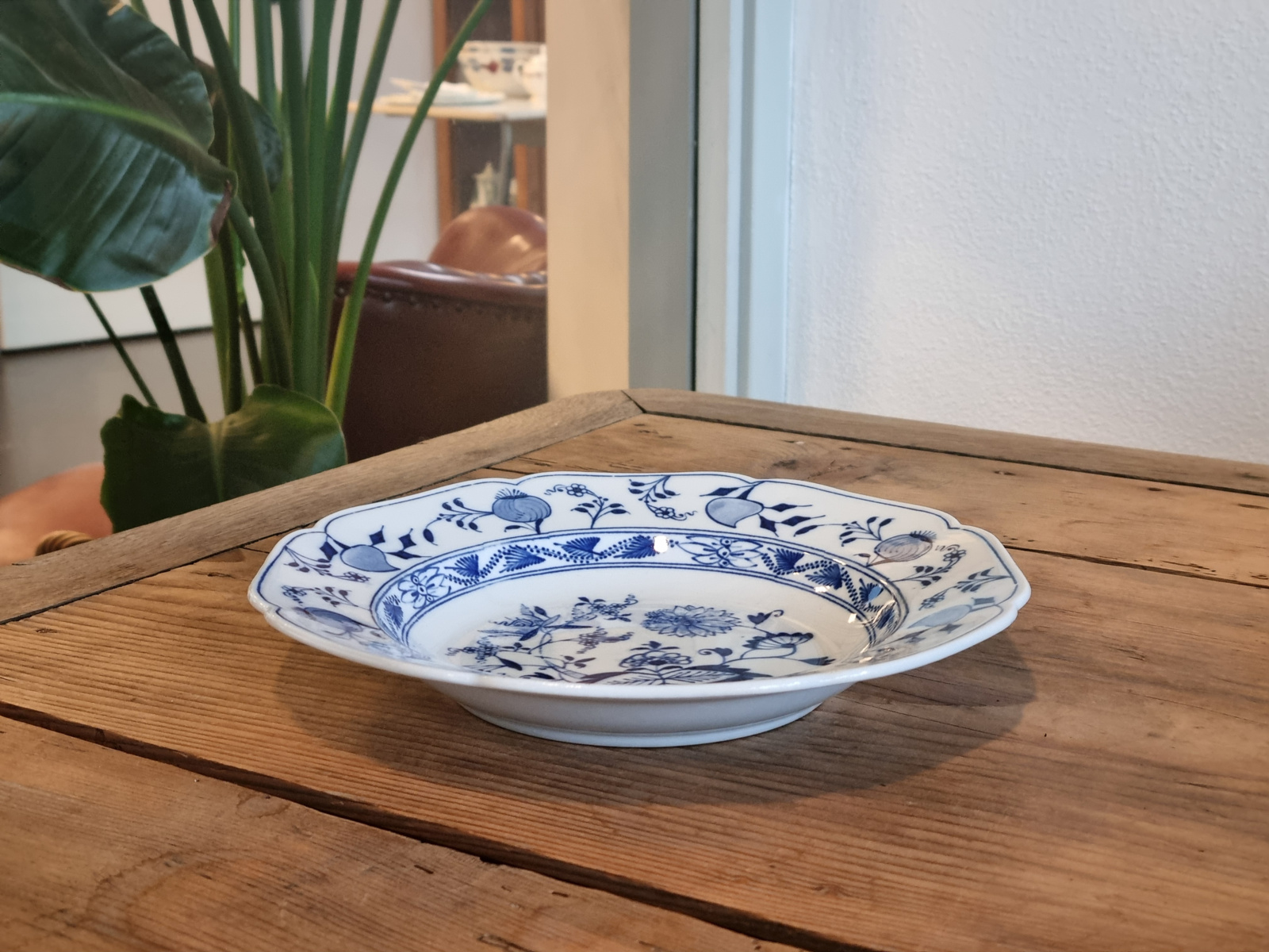 Zwiebelmuster Regout diep bord 23 cm
