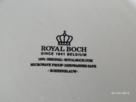 Royal Boch Boerenbont blauw Boerenblauw gebaksbordje 16 cm