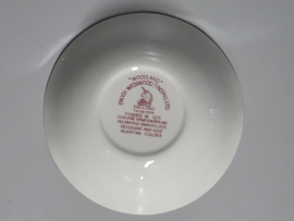 Engels rood Enoch Wedgwood Woodland rond schaaltje 16 cm