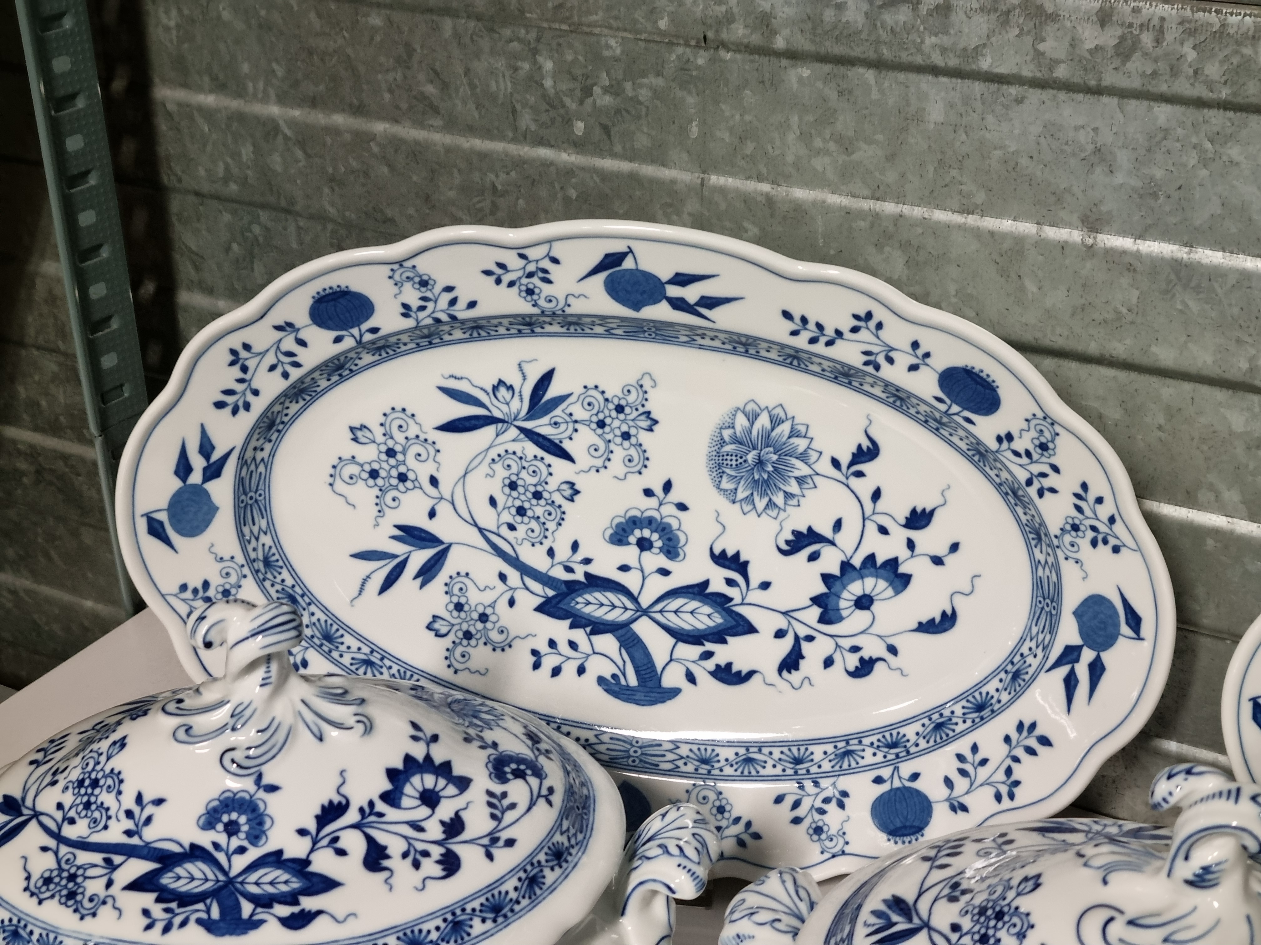 Zwiebelmuster Hutschenreuther compleet eetservies 8 personen