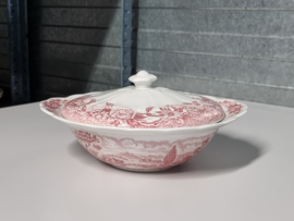 Engels rood Ridgway Woburn dekschaal terrine