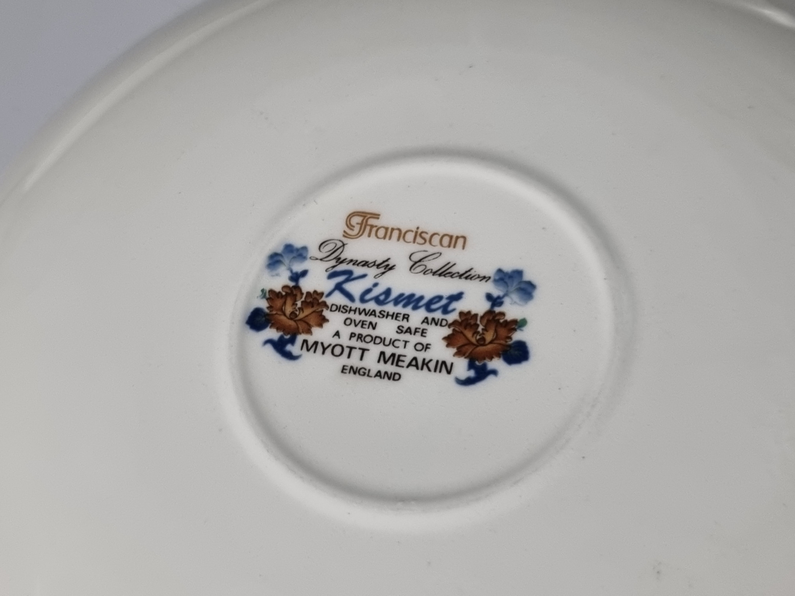 Engels Franciscan Kismet Myott Meakin set 6x Kop en schotels