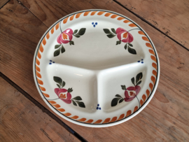 Oud Boerenbont Socete Ceramique Vakkenbord 28 cm