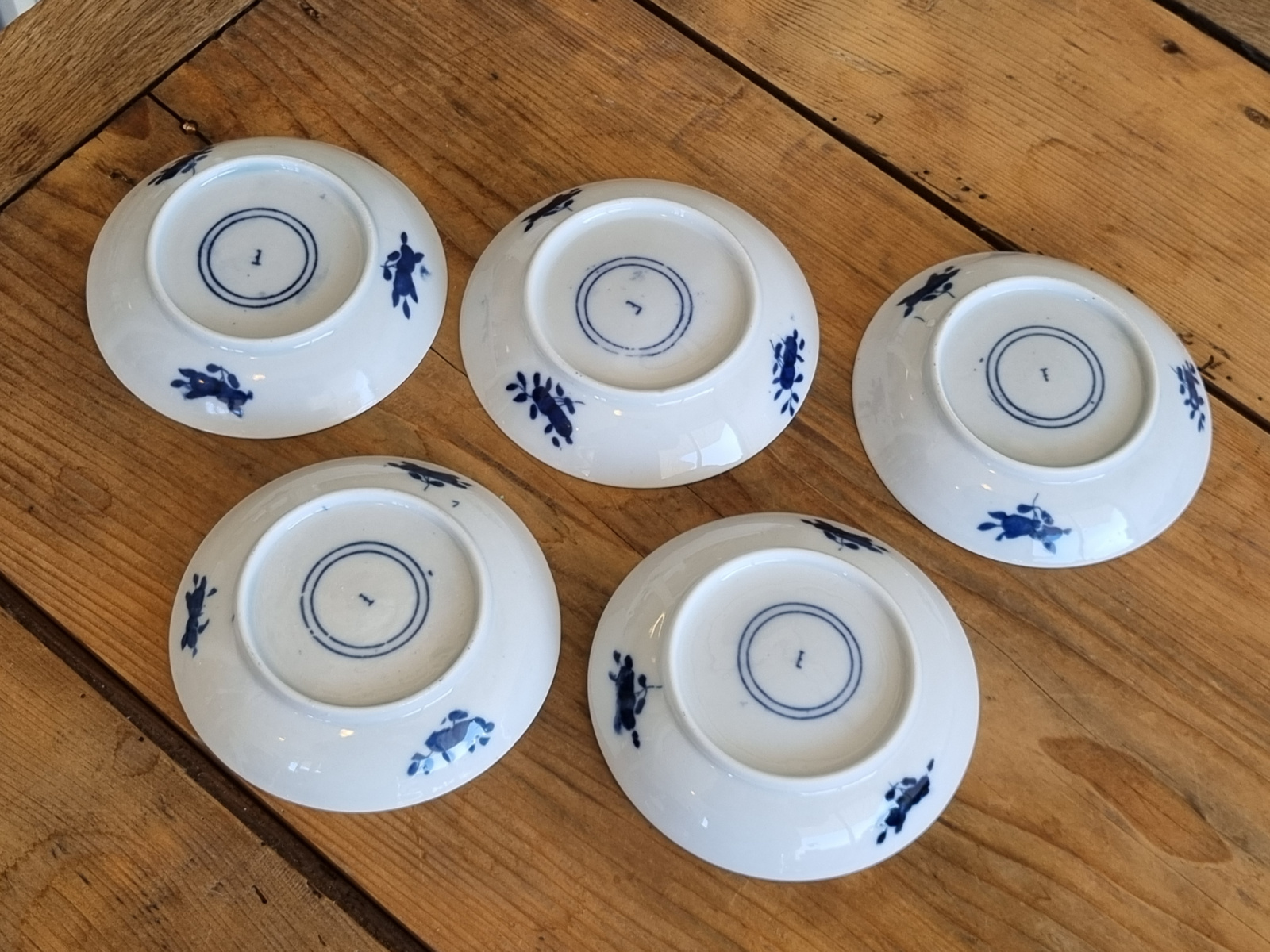 Mosa Maastricht Lange Lijs set 5x kop en schotel