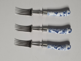 Zwiebelmuster onbekend merk set 3x Vork