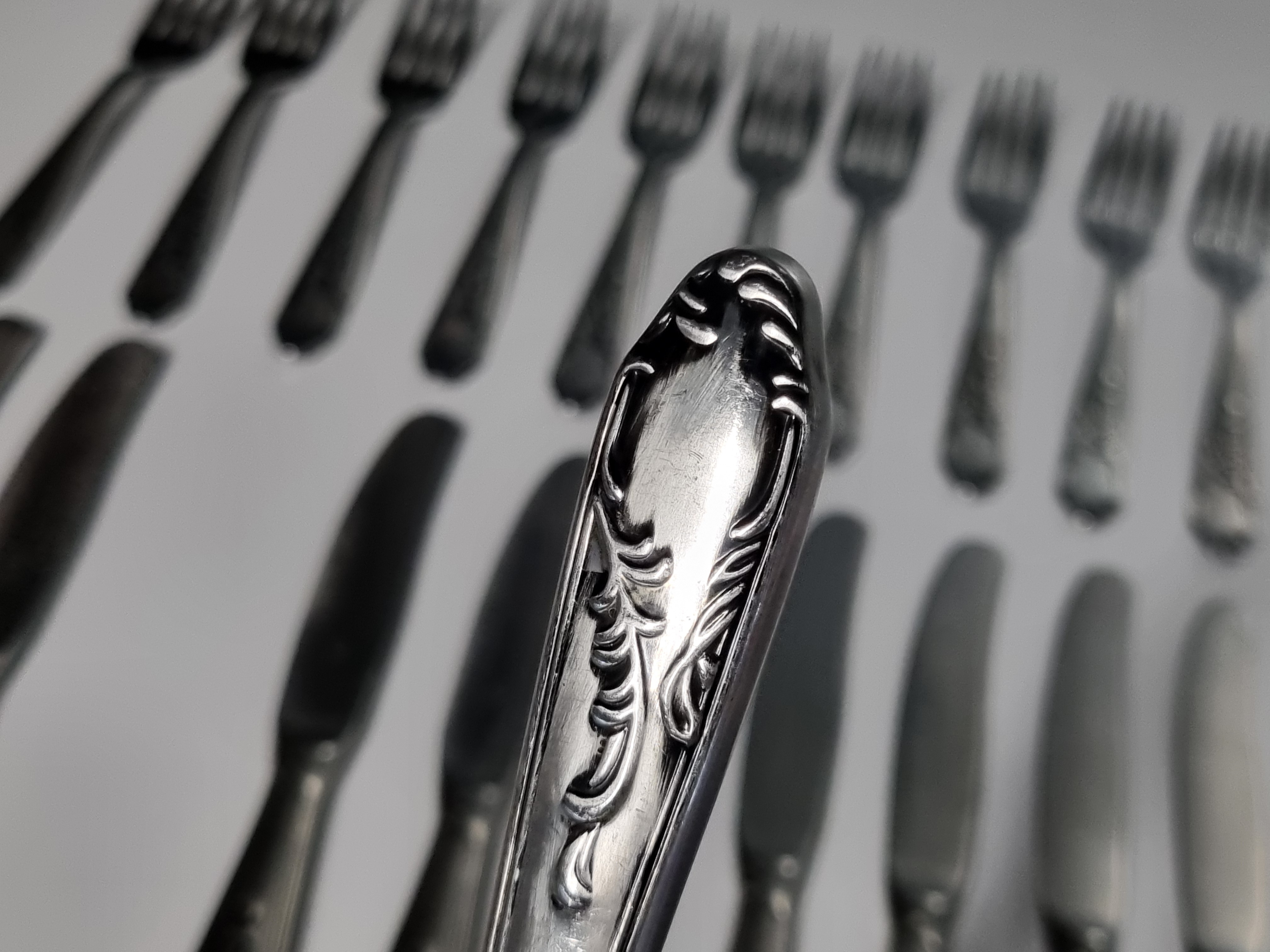 Bestekset Gallo Inox 12 personen 24 delen