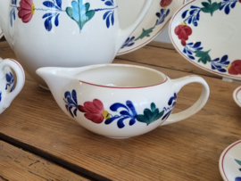 Oud Boerenbont Regout Royal Sphinx koffieservies 6 personen
