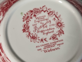 Engels rood Ridgway Woburn dekschaal terrine