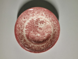Engels rood EIT England rond schaaltje 21,5 cm (wagen)
