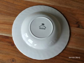 Engels blauw Johnson Bros Indies diep bord 22 cm