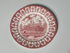Engels rood Broadhurst Tower of Londen Plat Dinerbord 24 cm