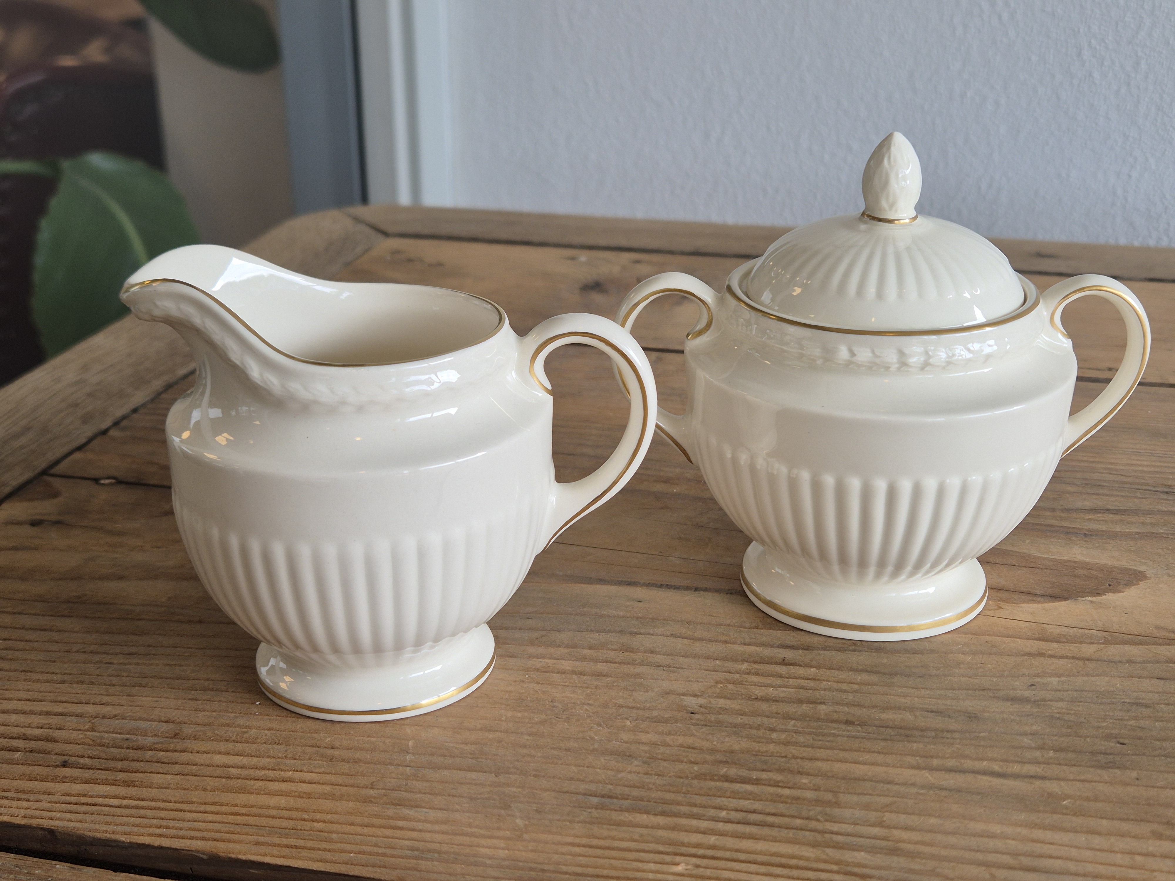 Wedgwood Edme Jubilee Goudrand Roomstel